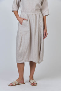 Linen Skirt - Dune