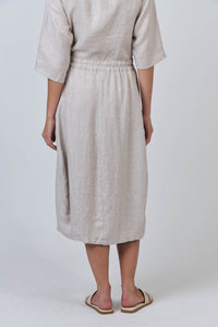 Linen Skirt - Dune