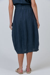 Linen Skirt - Poseidon