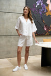 Linen Short - White