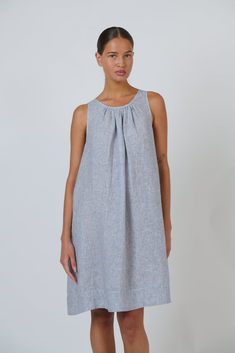 Linen dress GA728