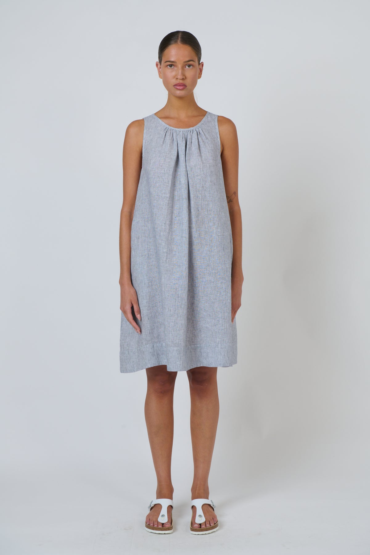 Linen dress GA728