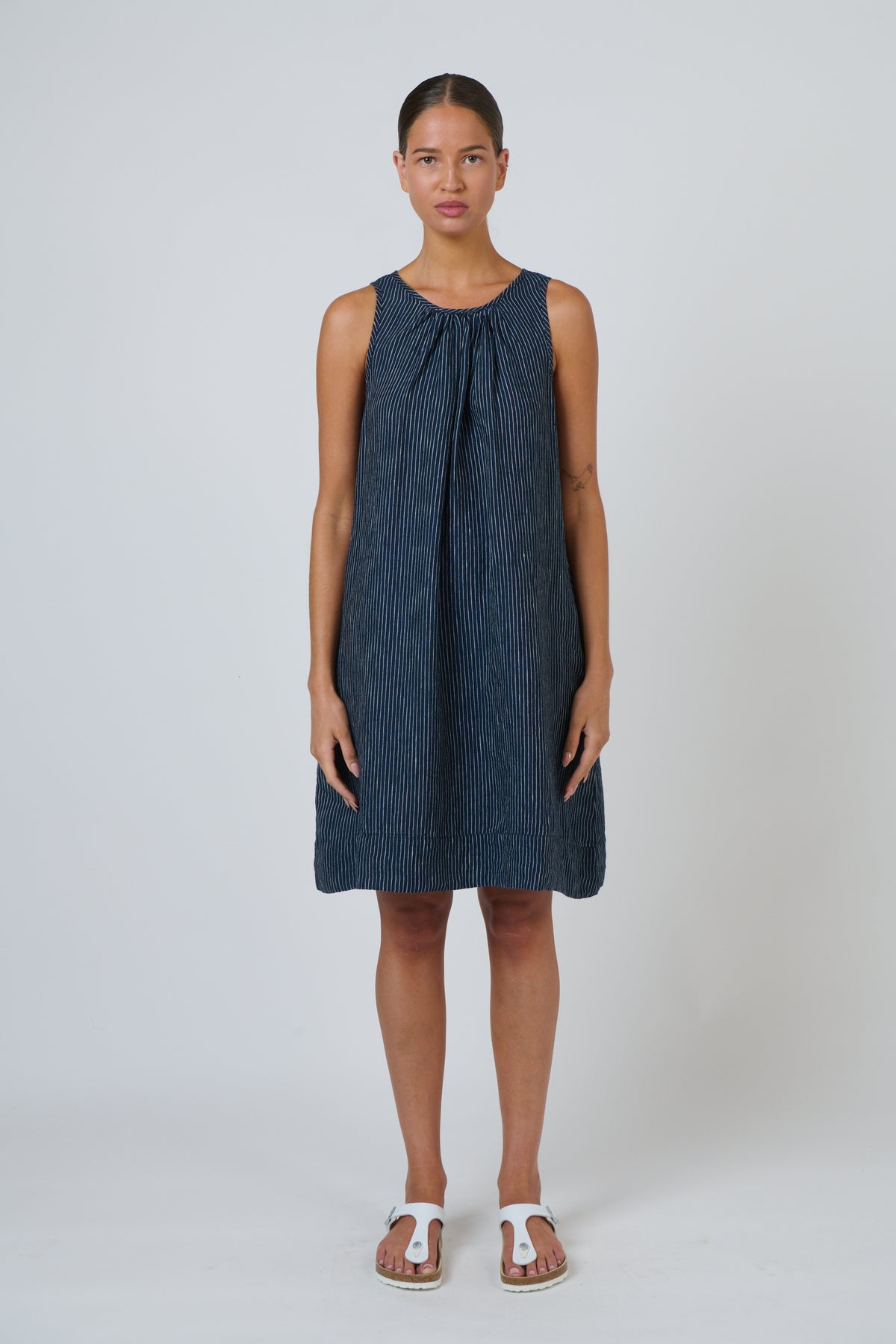 Linen dress GA728