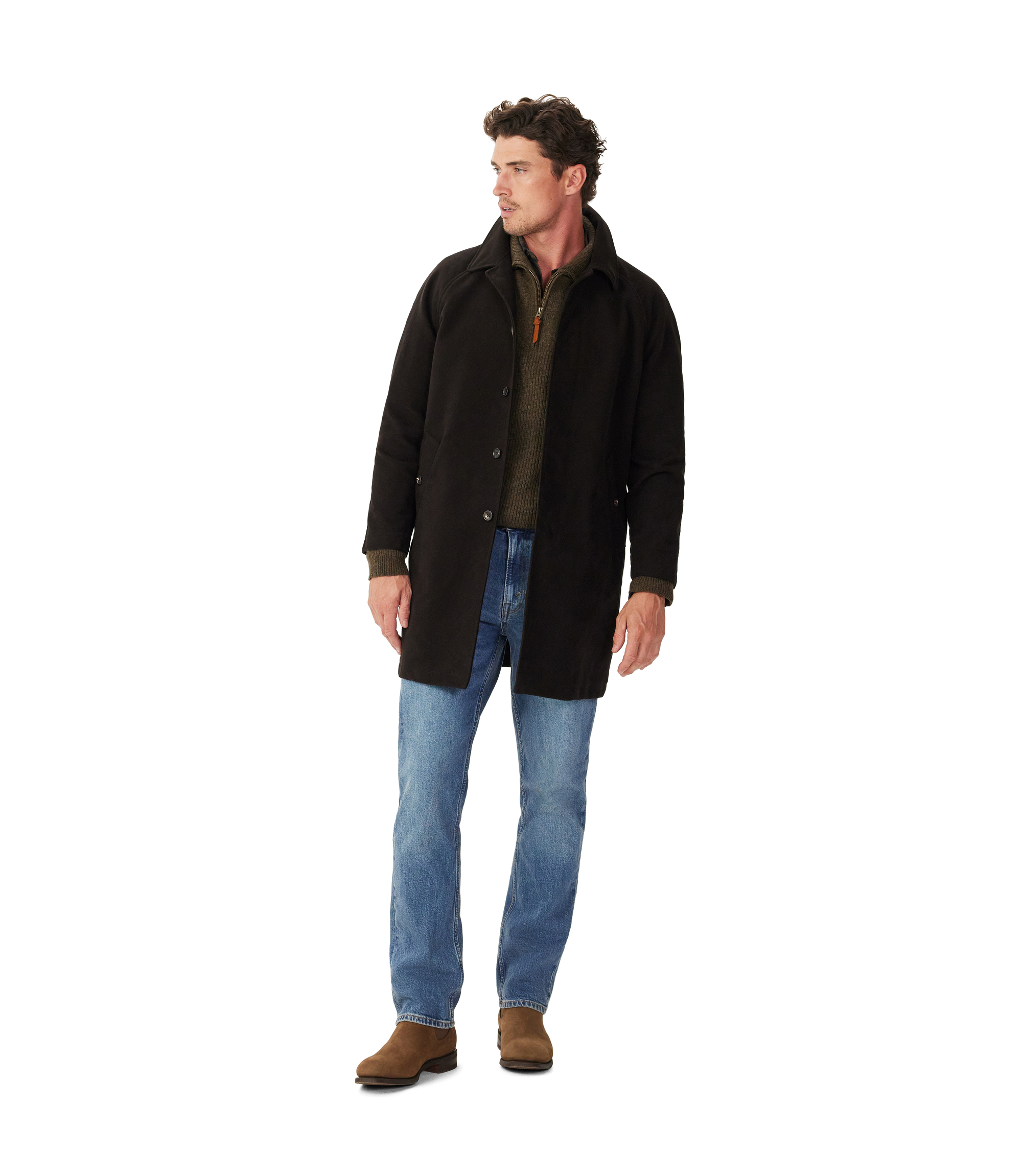 R.M.Williams Derby moleskin coat