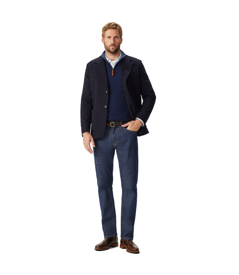 Compass Cotton Blazer