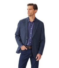 Bunda Cotton Blazer - Navy