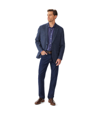 Bunda Cotton Blazer - Navy