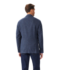 Bunda Cotton Blazer - Navy