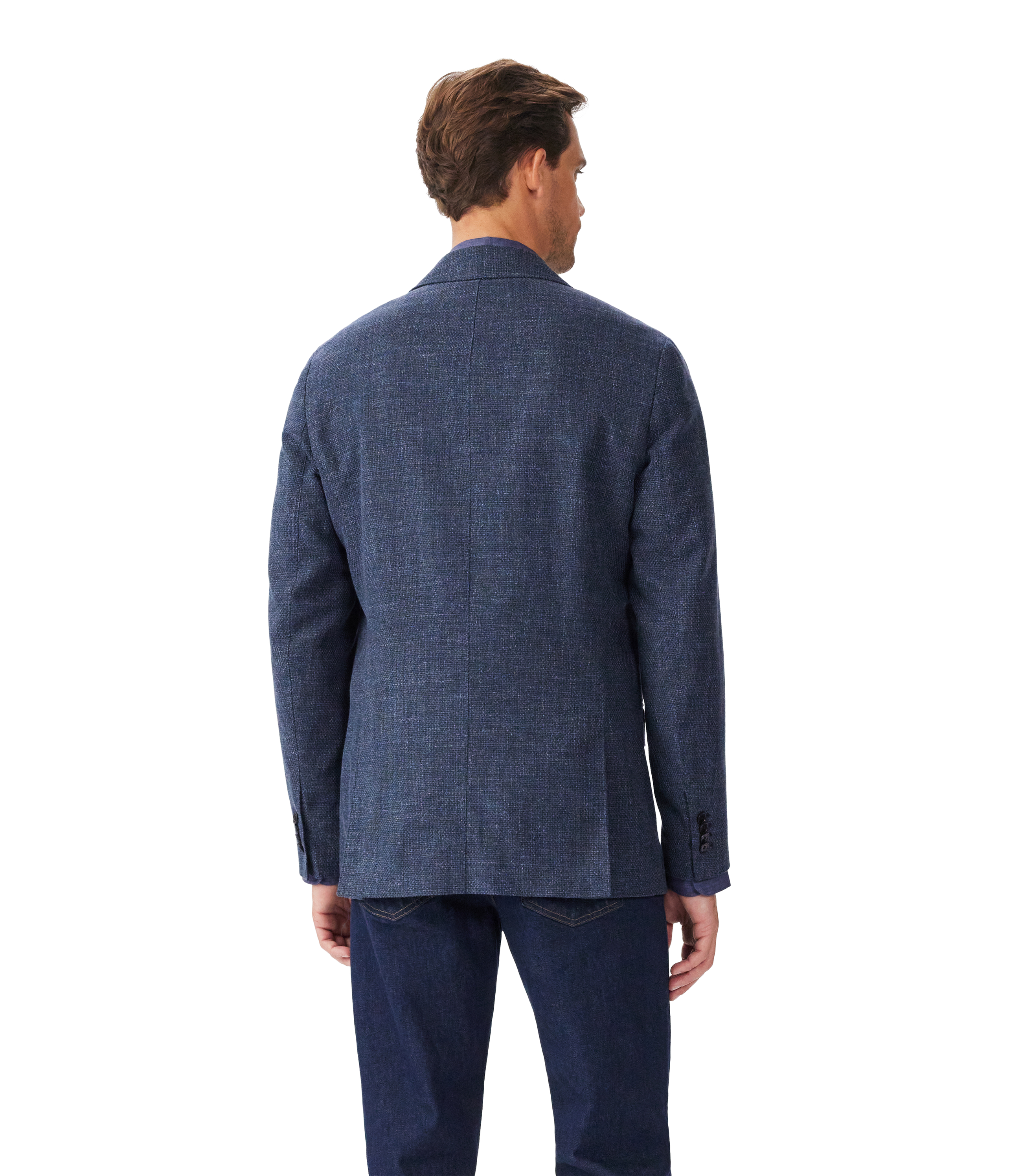 Bunda Cotton Blazer - Navy