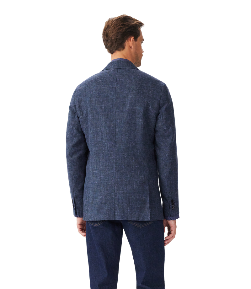 Bunda Cotton Blazer - Navy