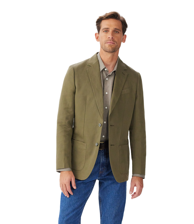 Society Cotton Linen Blazer
