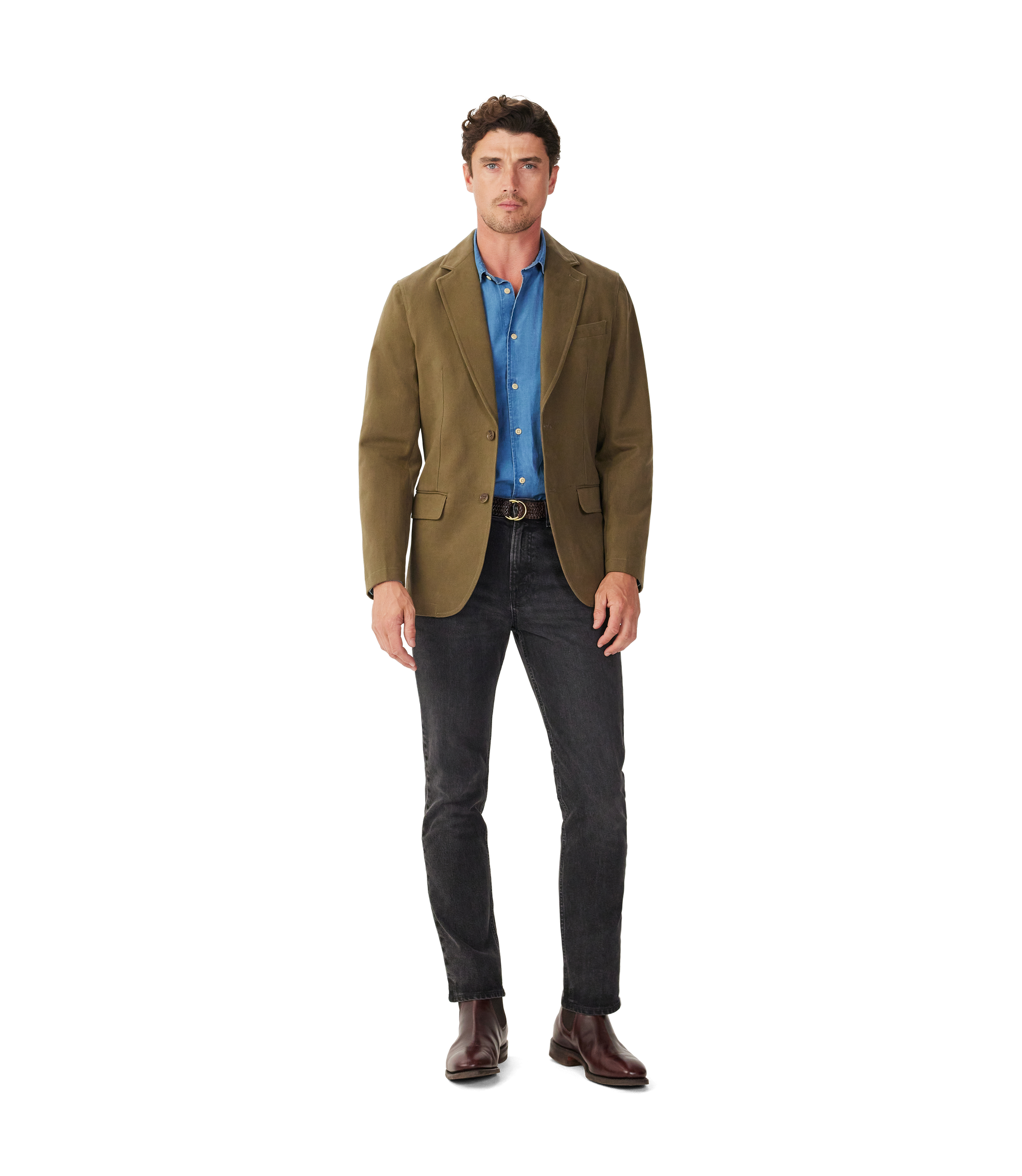 Stratford Cotton Twill Blazer
