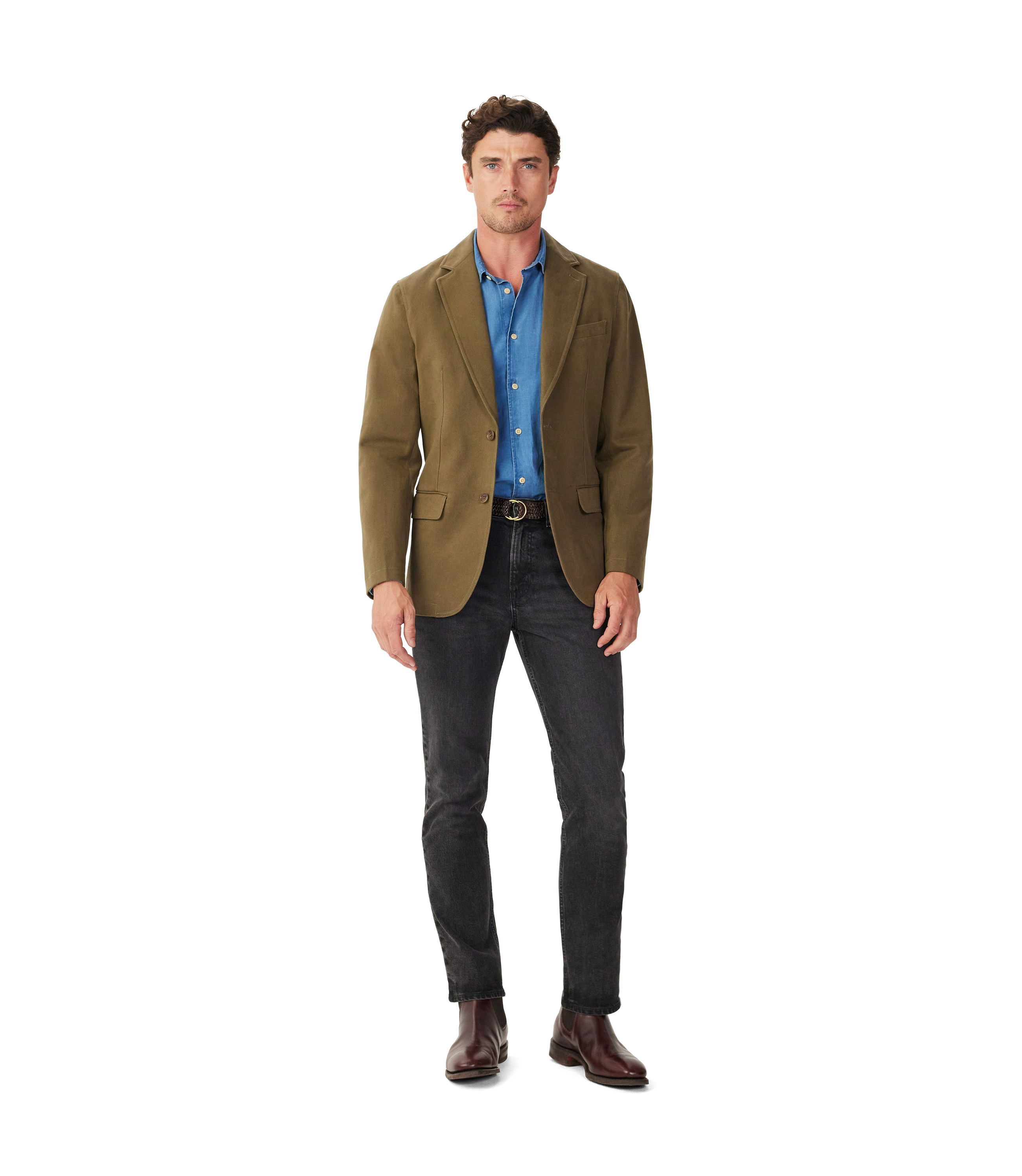 Stratford Cotton Twill Blazer