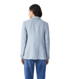 Strahan Linen Blazer - Light Blue