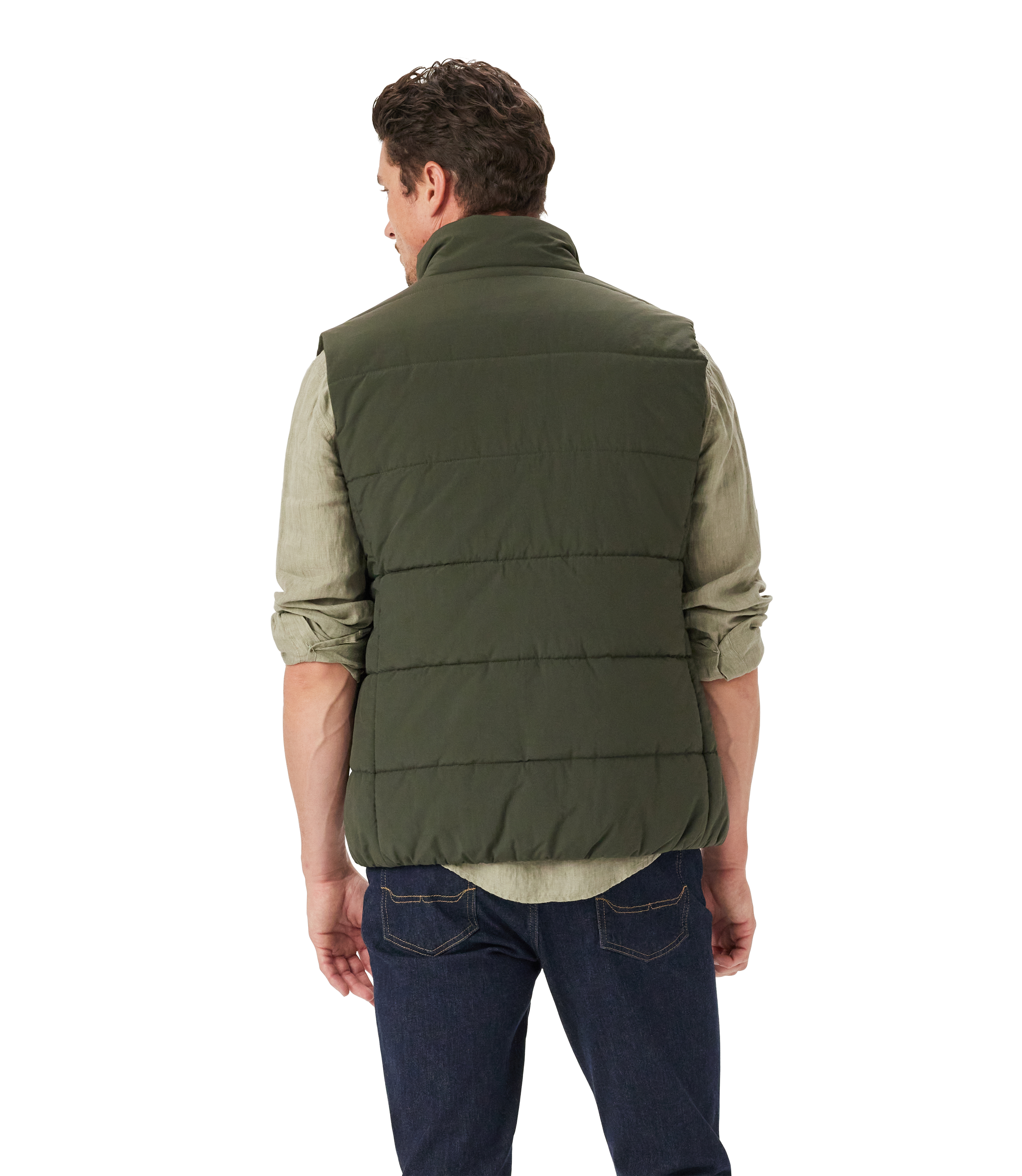 Padstow Vest - Peat