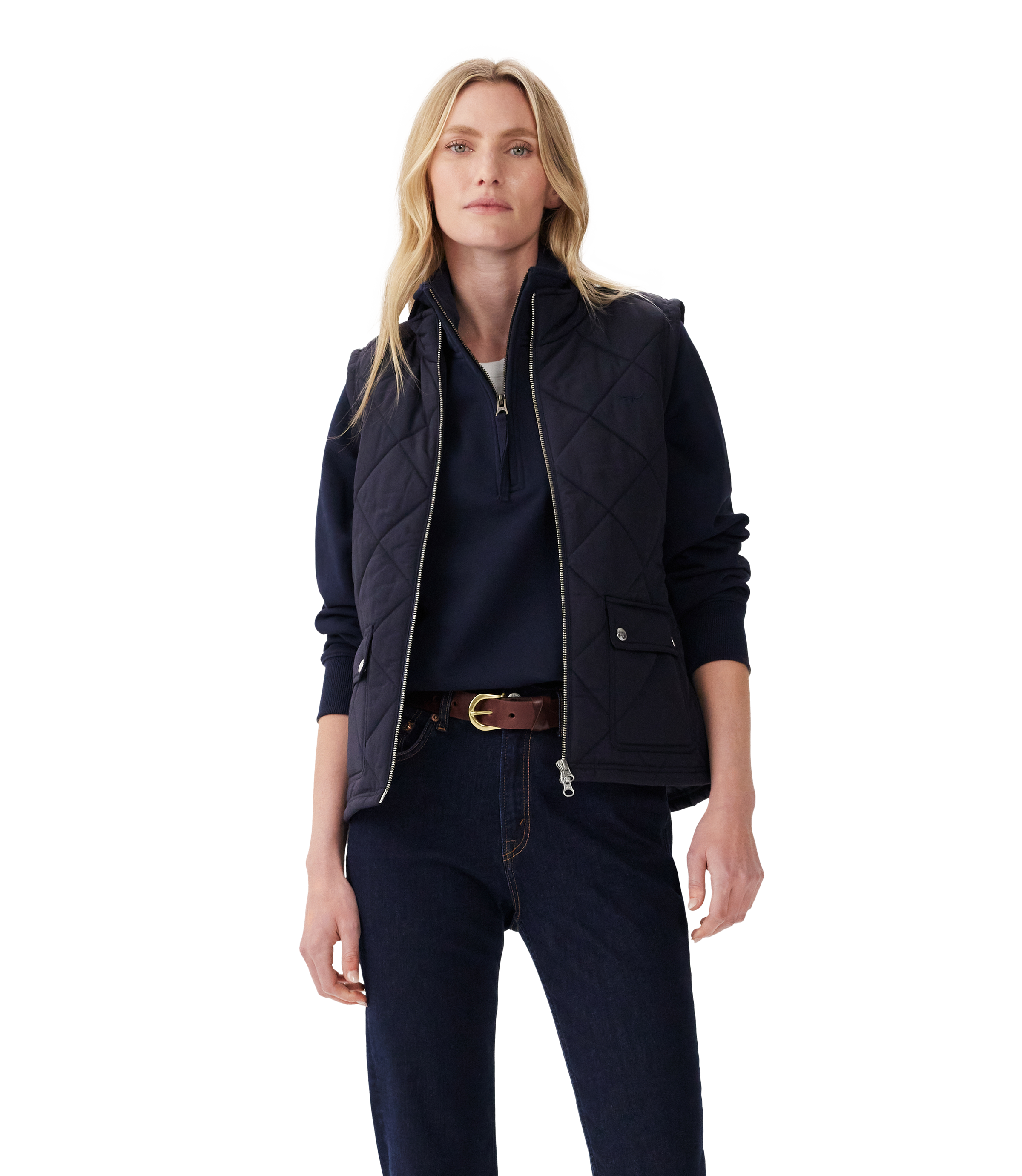 Willippa Vest - Navy