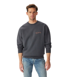 Flinders Crew Sweatshirt - Vintage Black