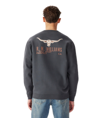 Flinders Crew Sweatshirt - Vintage Black