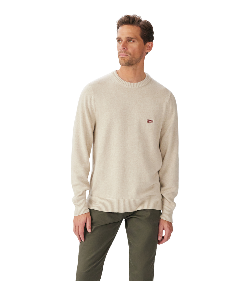 Tilba Linen Crew - Sand
