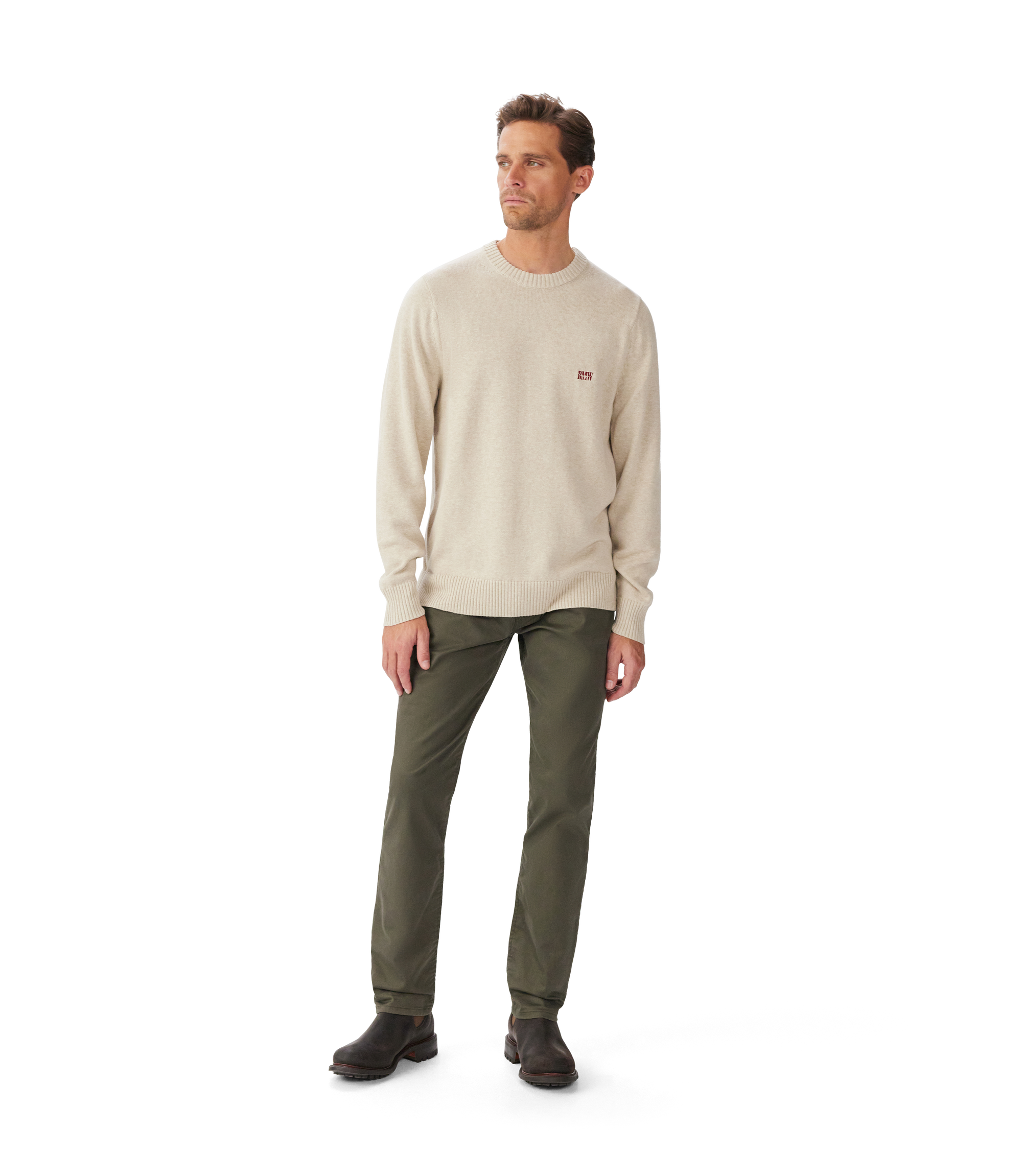Tilba Linen Crew - Sand