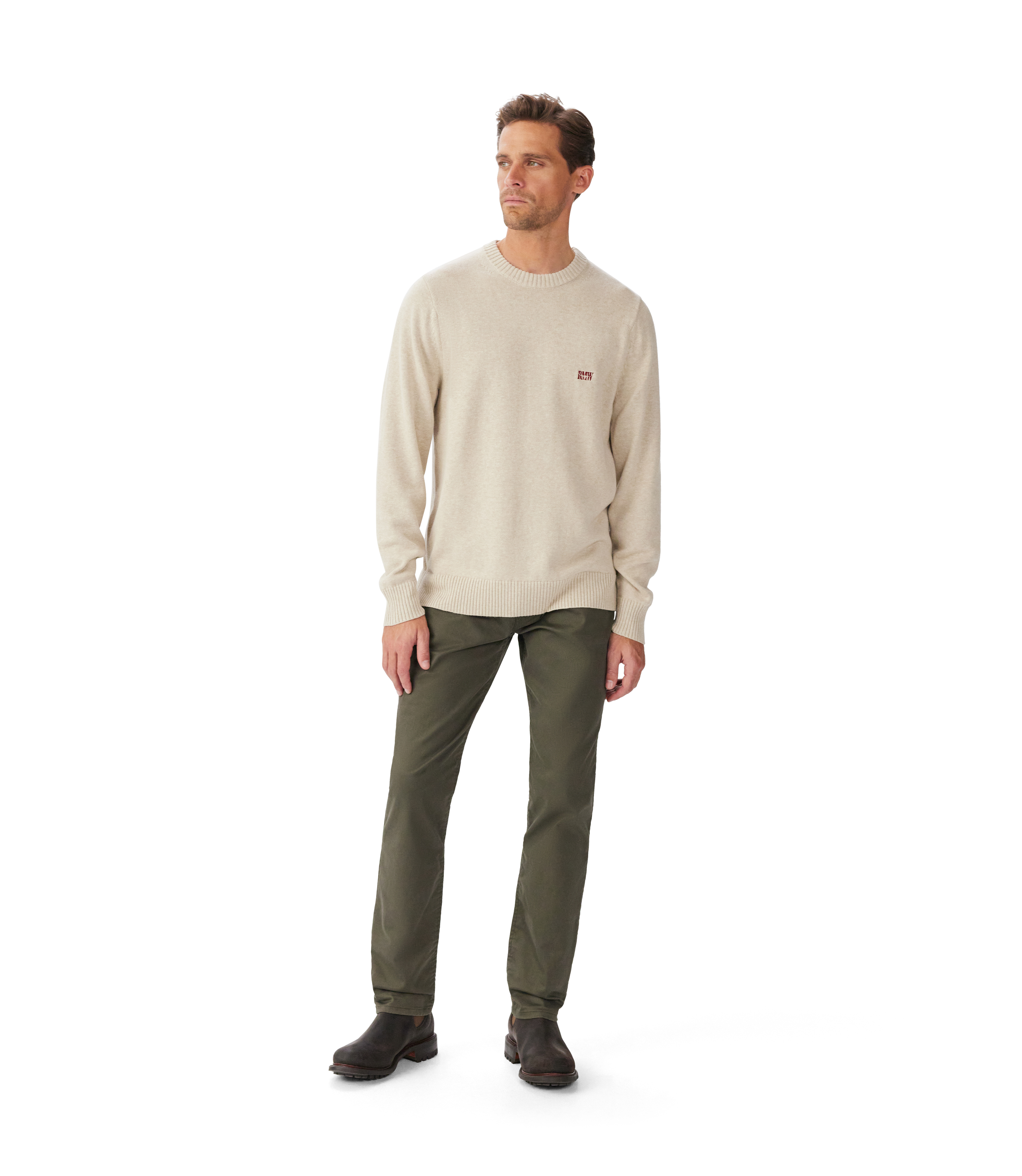 Tilba Linen Crew - Sand
