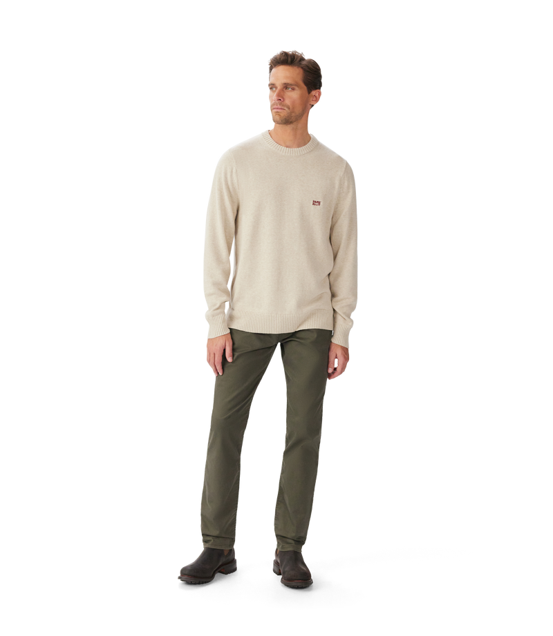 Tilba Linen Crew - Sand