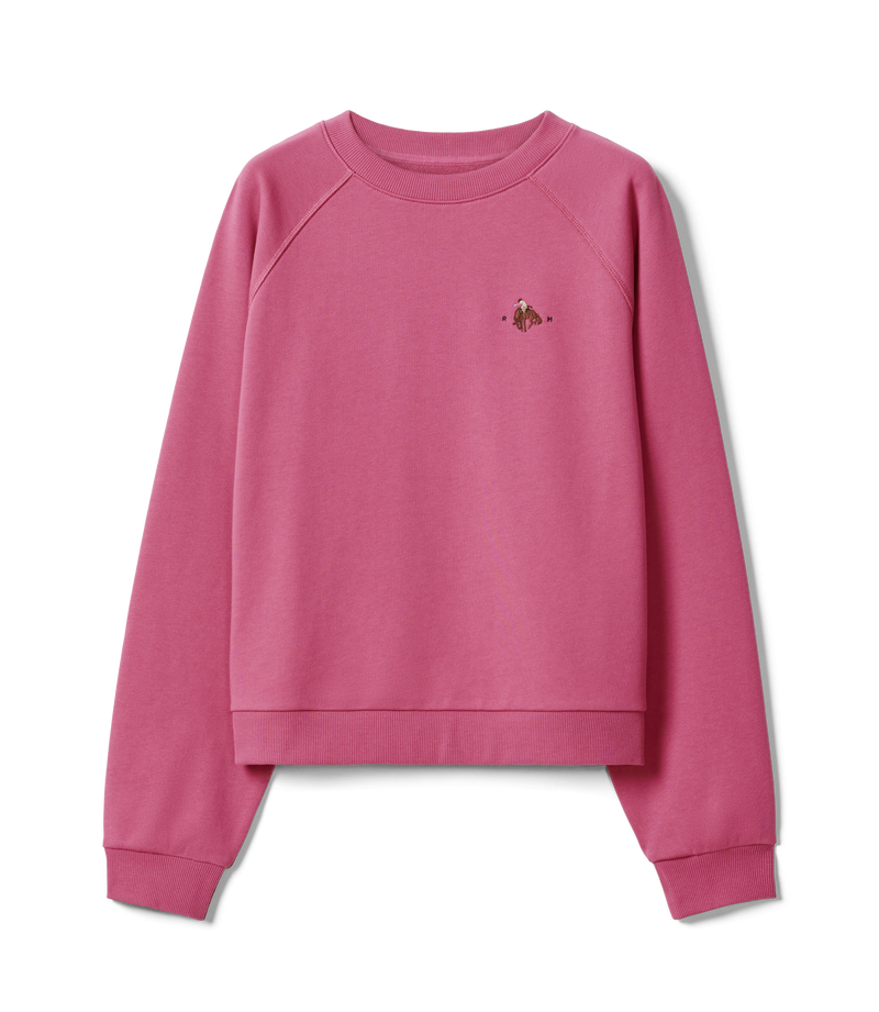 Buck Easy Crew Sweatshirt - Fushia