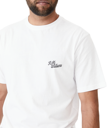 Byron T-Shirt - White/Black