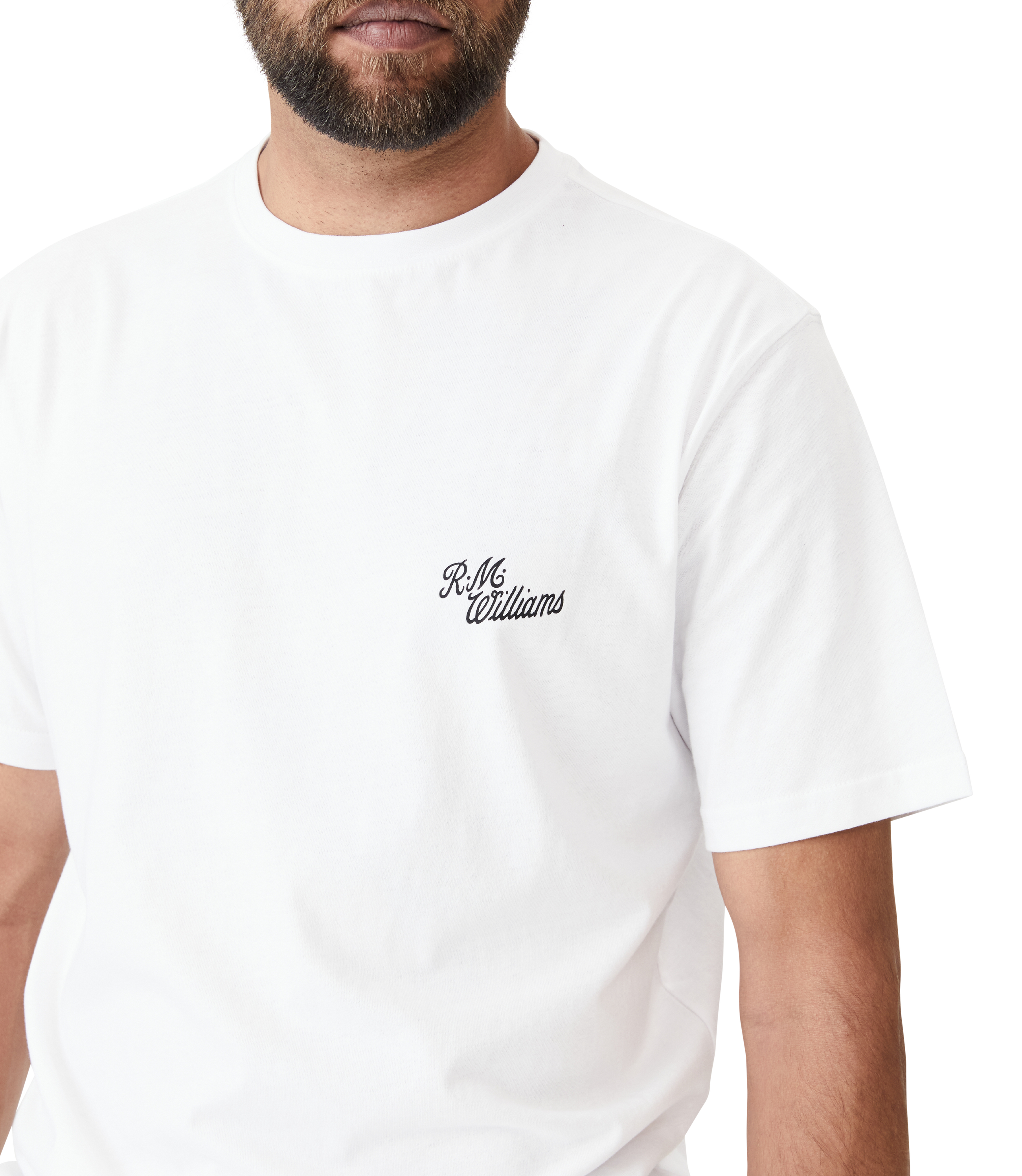 Byron T-Shirt - White/Black