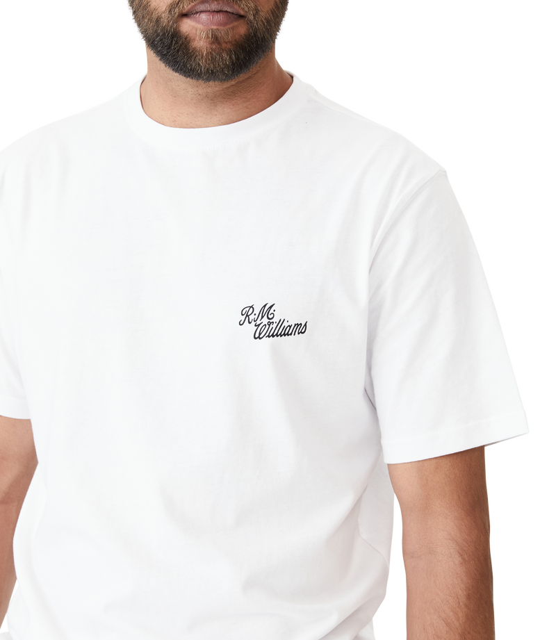 Byron t-shirt - White/Black