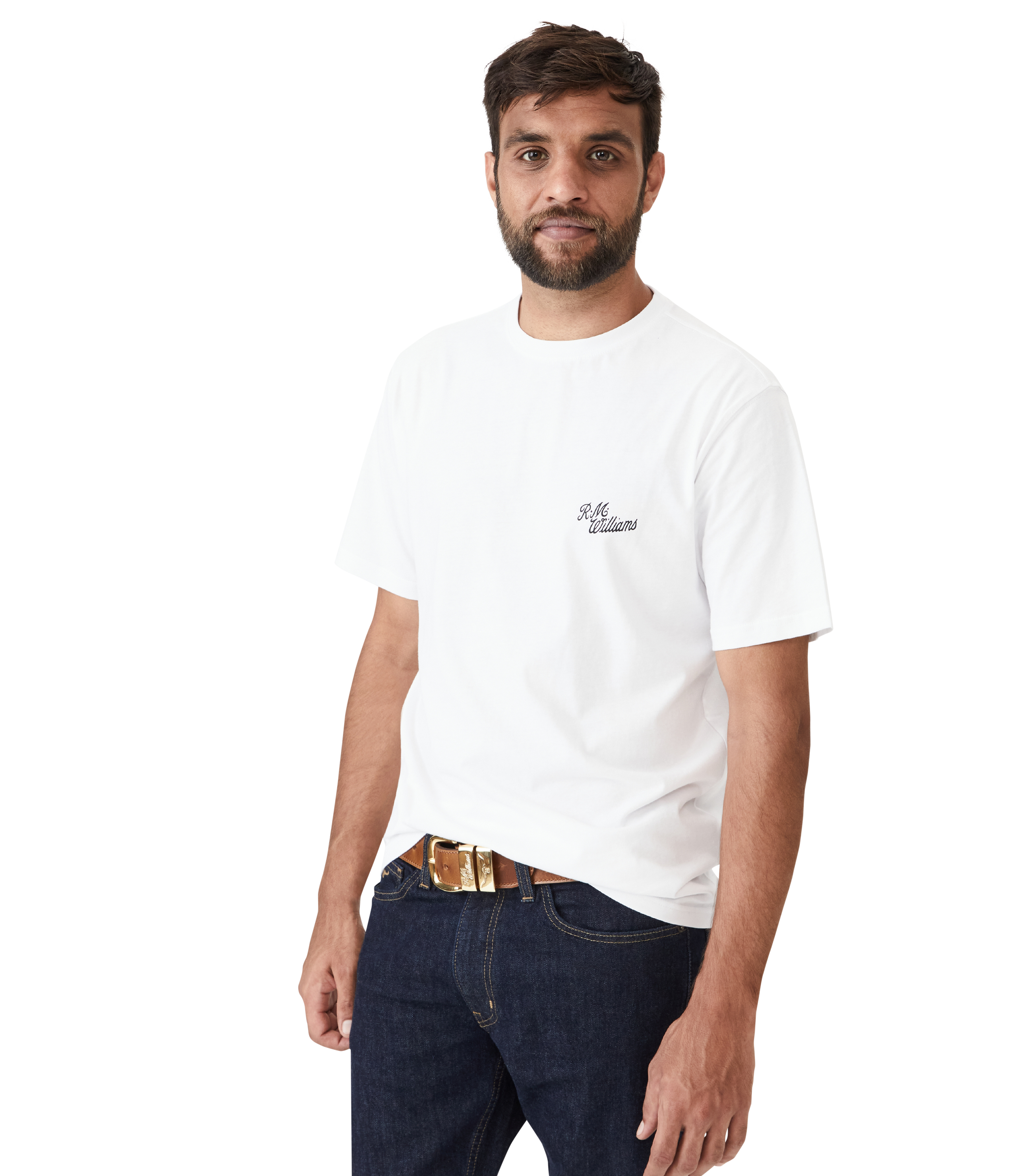 Byron T-Shirt - White/Black