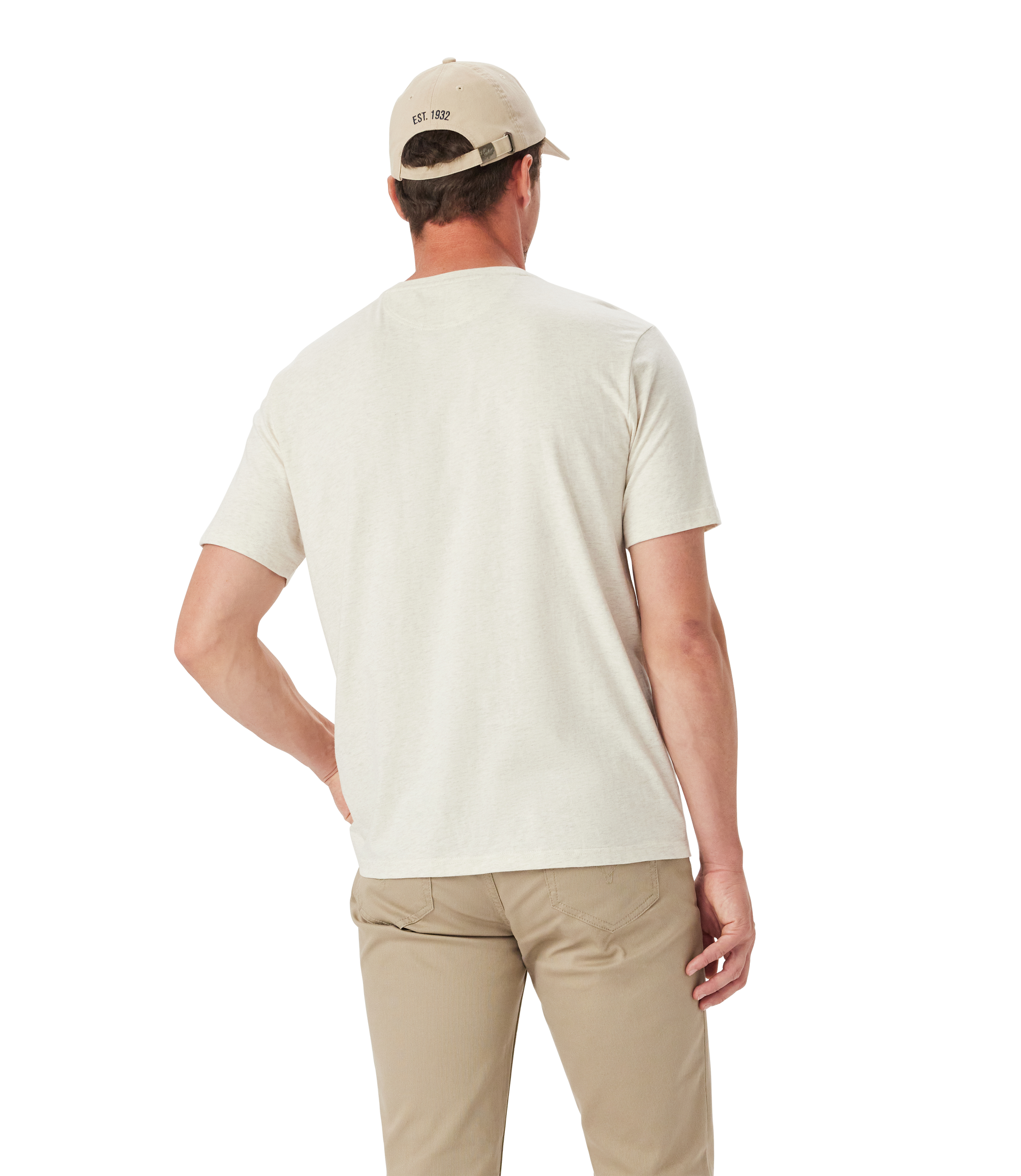 Parsons T-Shirt - White Marle