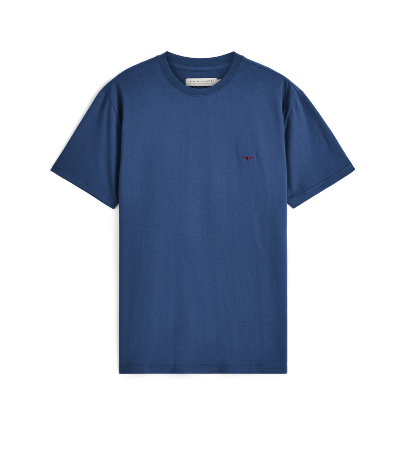 Parson T Shirt - Mid Blue