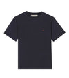 Parson T-Shirt - Navy/Chestnut