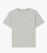 Parson T-Shirt - Grey Marle/Chestnut