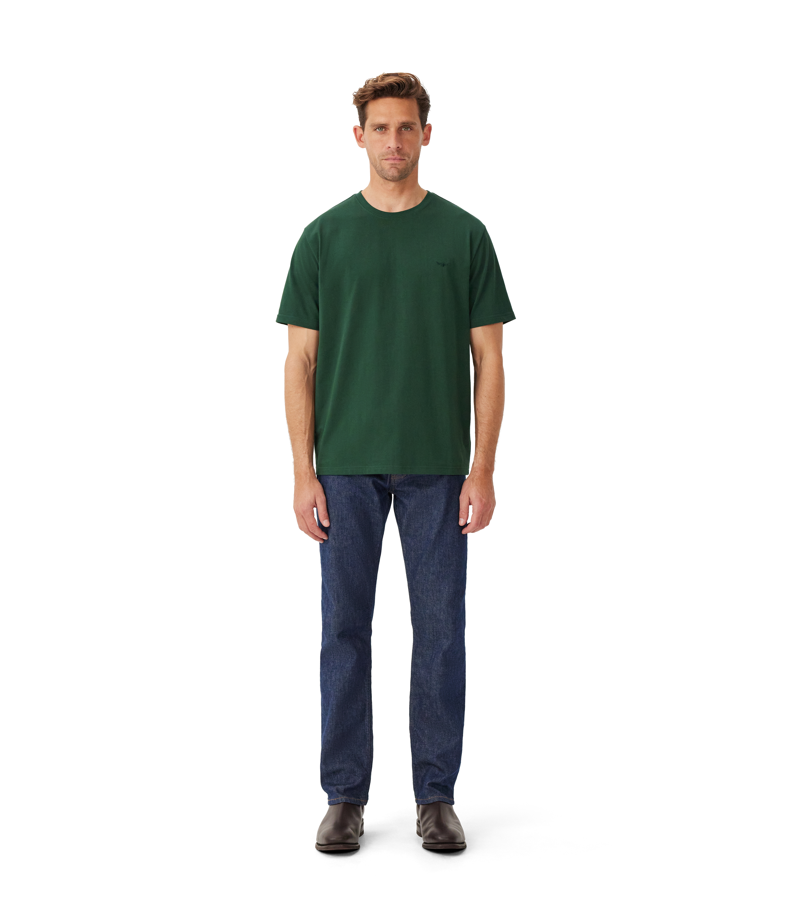 Parson T-Shirt - Bottle Green