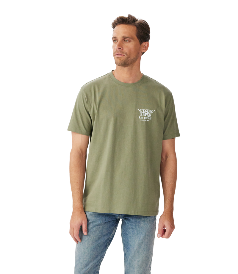 Prospect t-shirt - Dark Olive