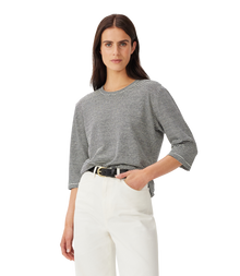 Heritage 1/2 Sleeve Linen Tee