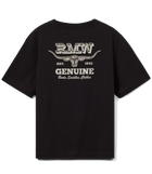 Louth Back Print T-Shirt - Dark Chocolate