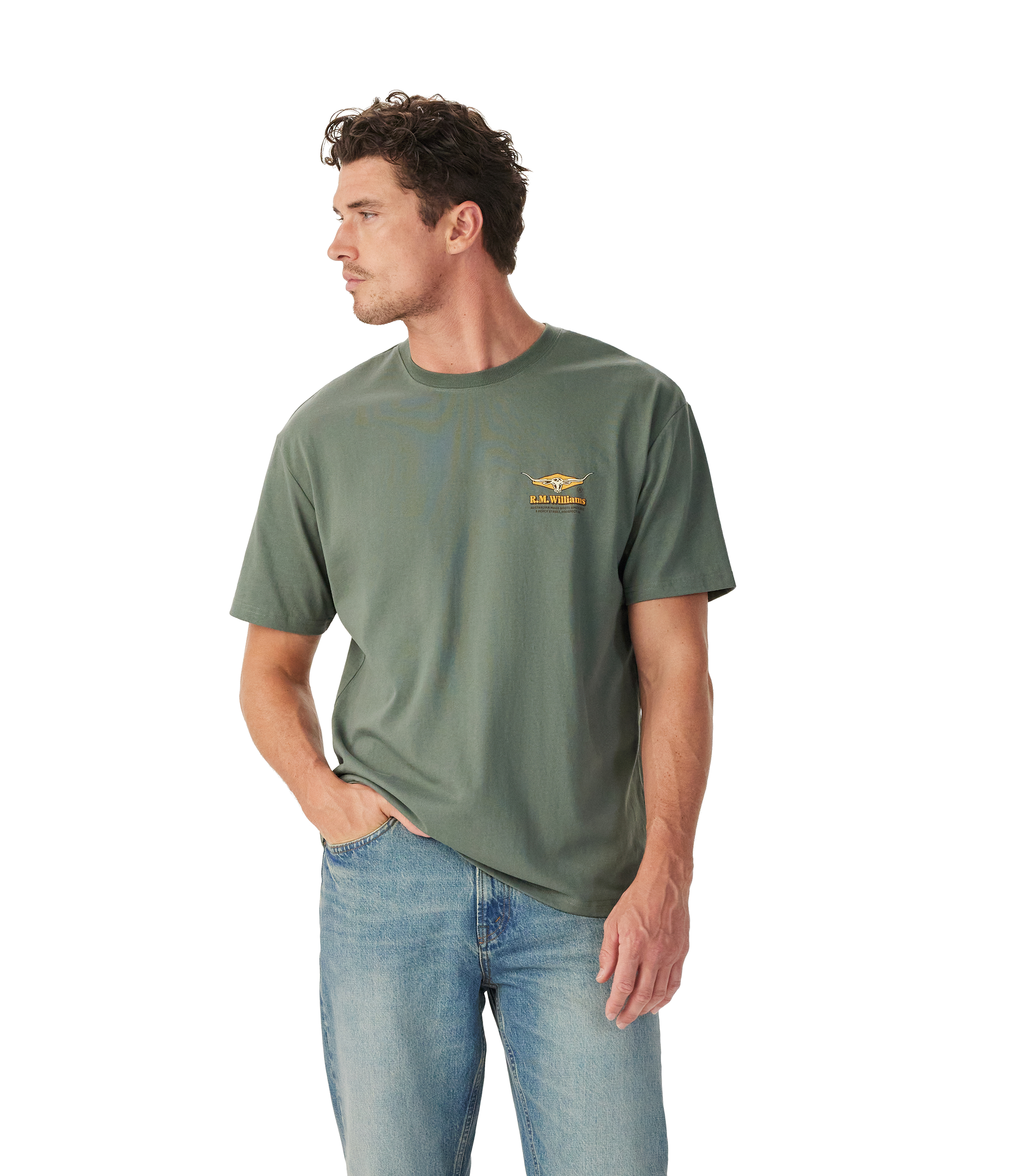 Percy T-Shirt - Spruce Green