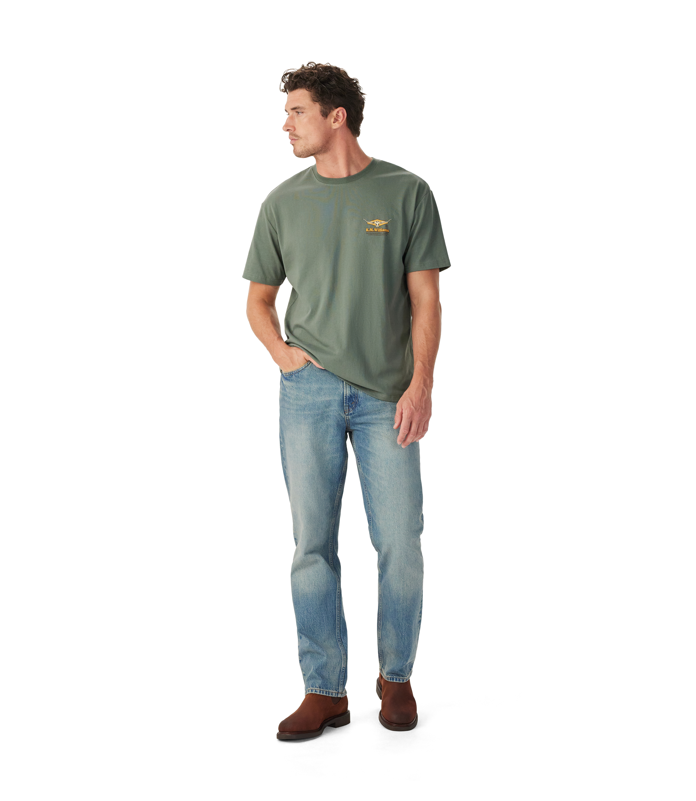 Percy T-Shirt - Spruce Green
