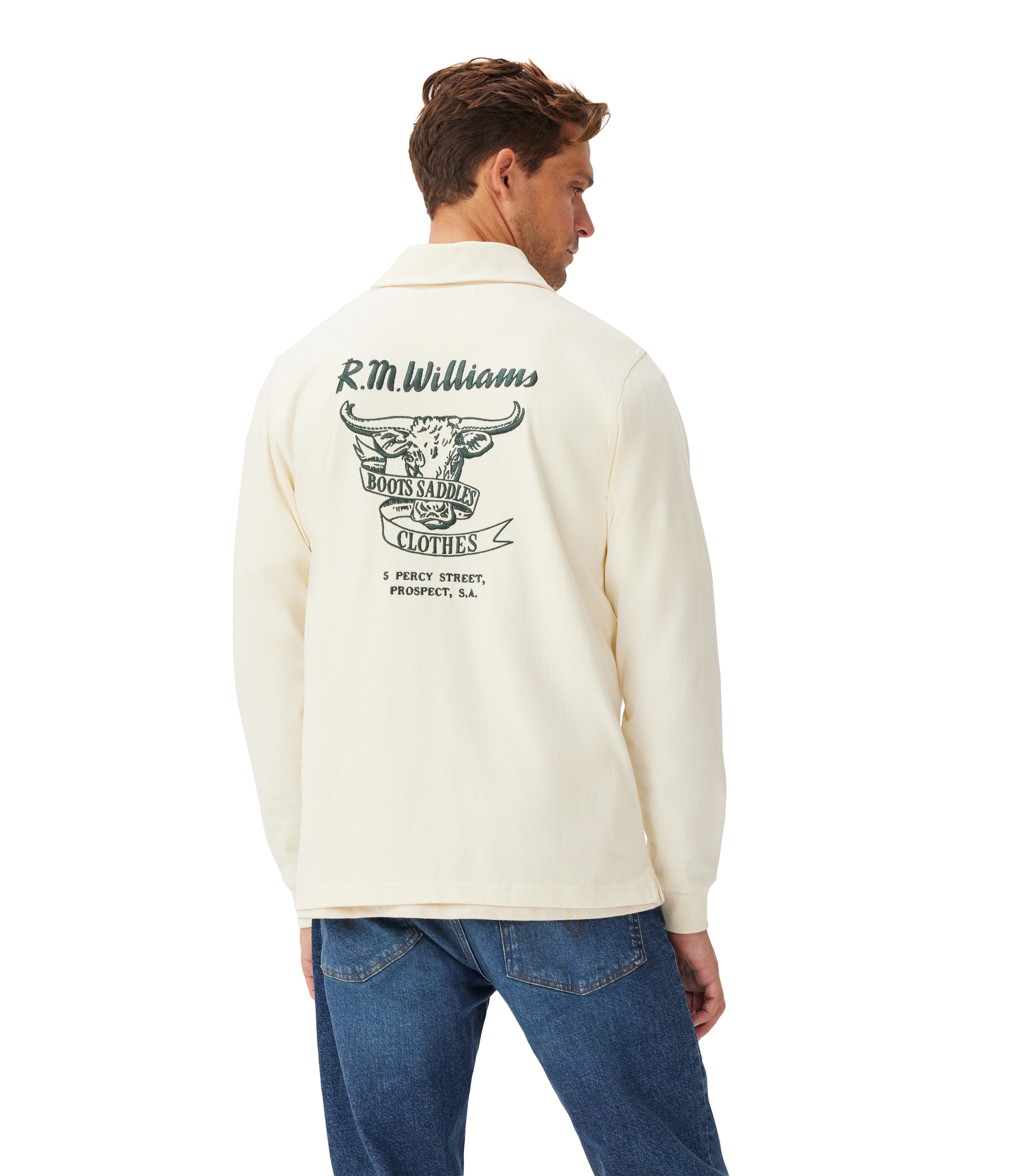 Boots & Saddles 1/4 Zip Rugby