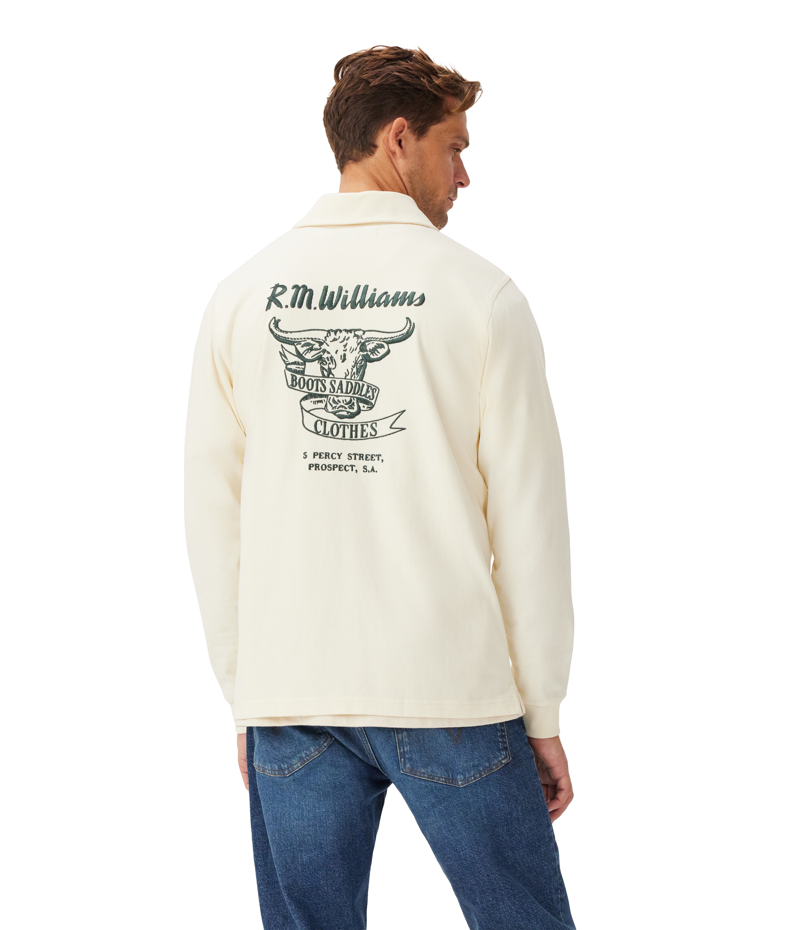 Boots & Saddles 1/4 Zip Rugby