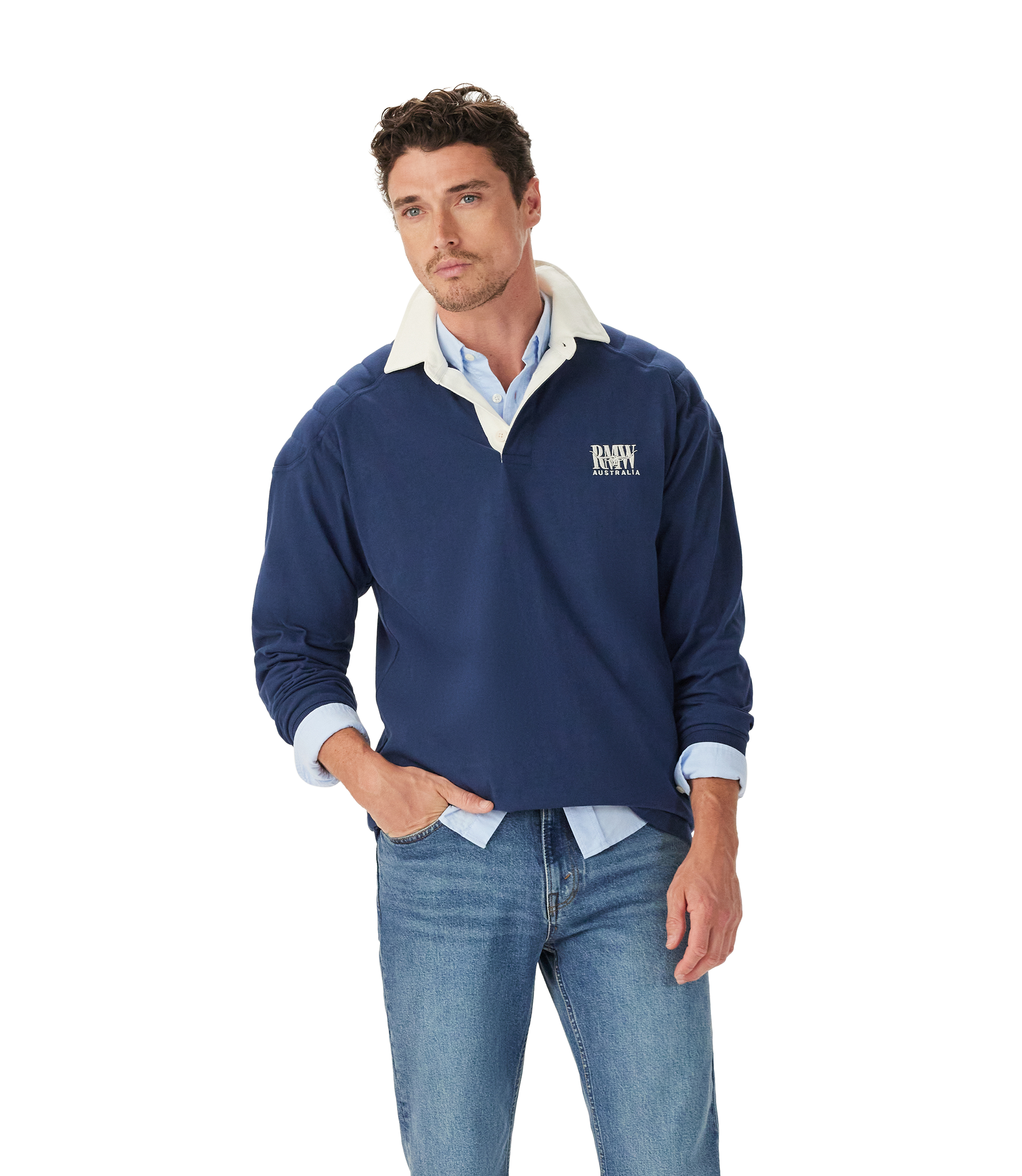 Classic R.M.W Rugby - Vintage Blue