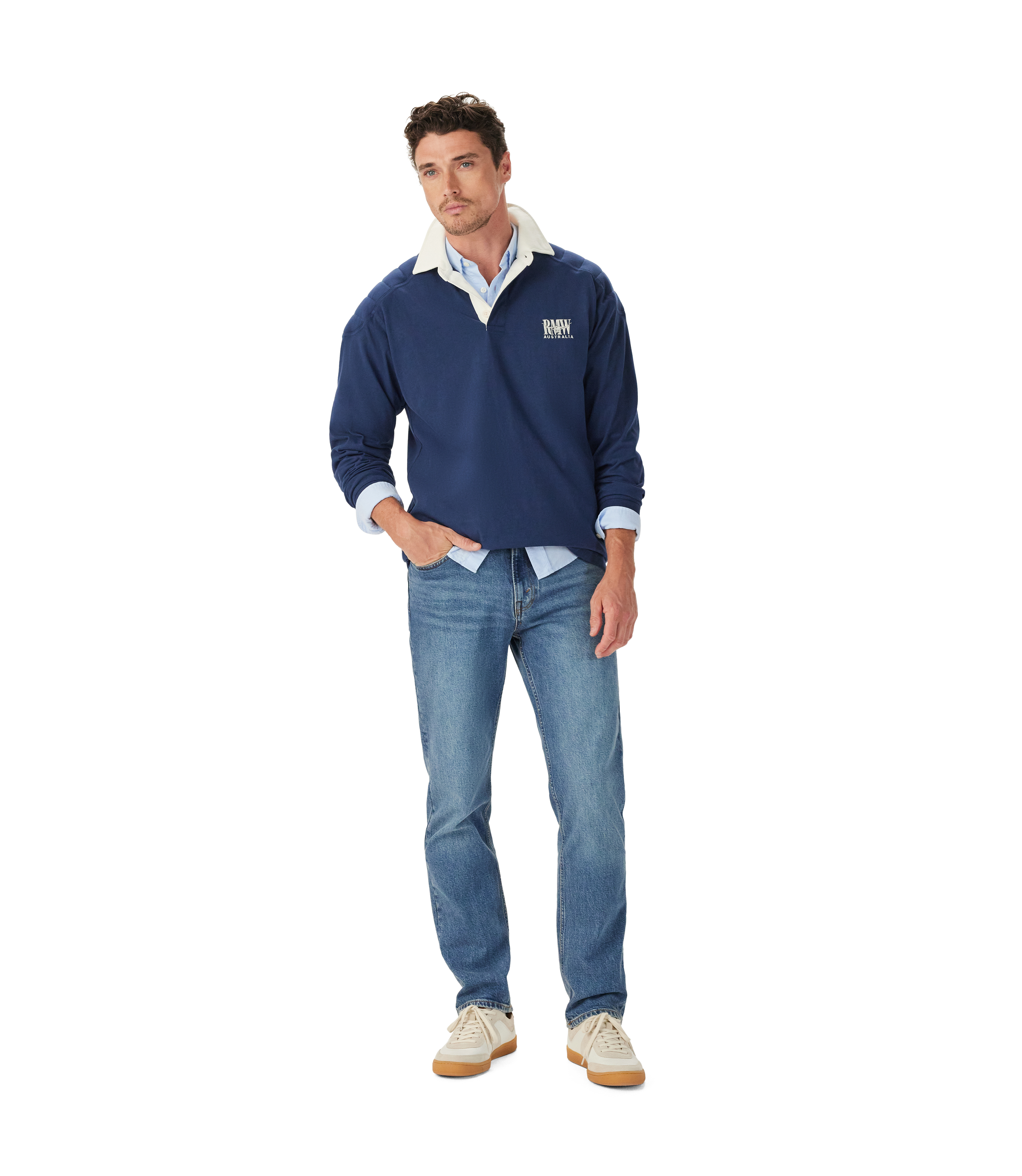 Classic R.M.W Rugby - Vintage Blue