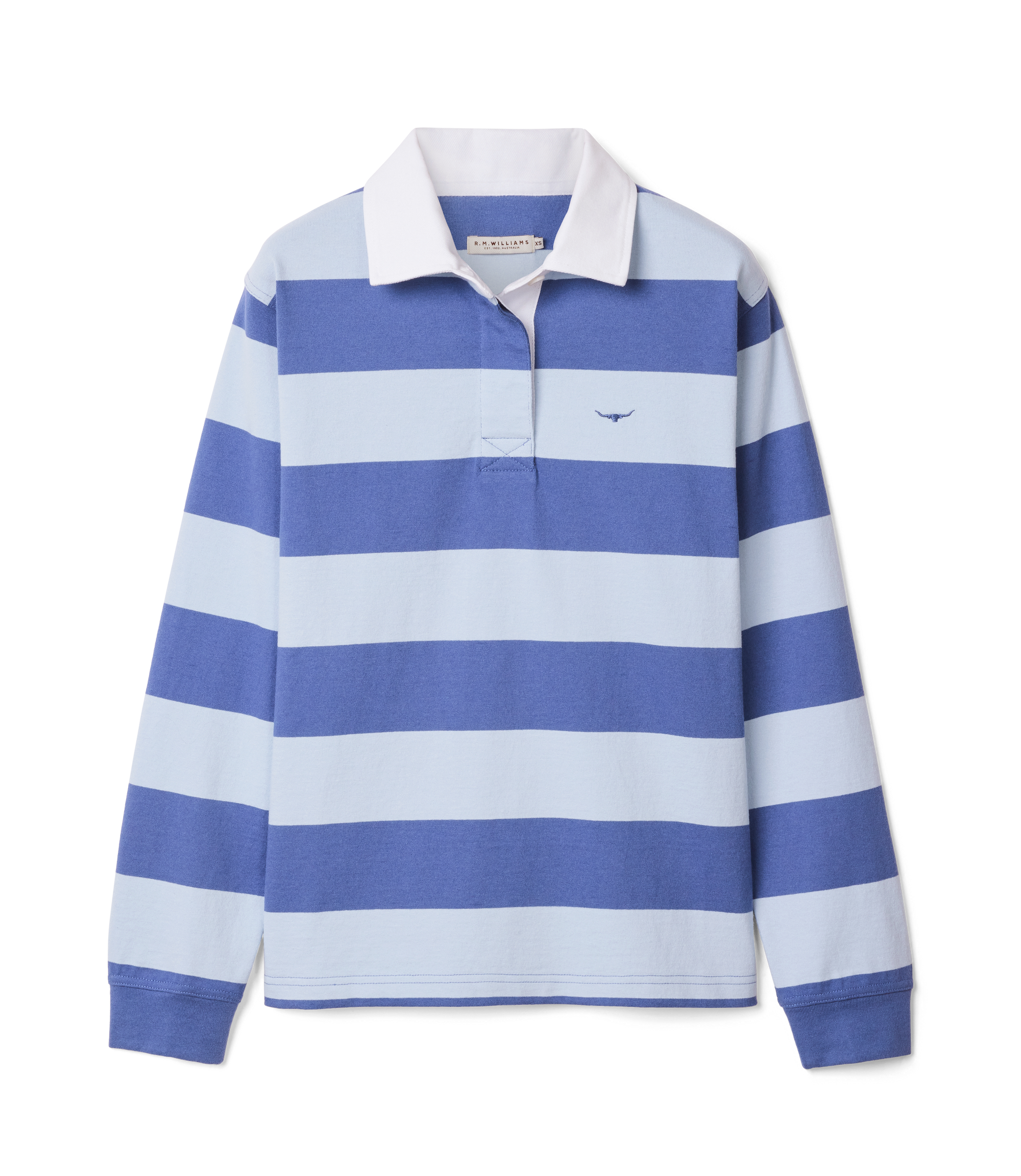 Narran Stripe Rugby - Blue