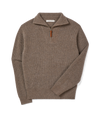 Linton 1/4 Zip Lambswool Knit