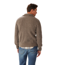 Linton 1/4 Zip Lambswool Knit
