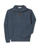 Linton Lambswool 1/4 Zip Knit