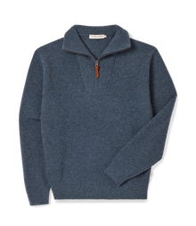 Linton Lambswool 1/4 Zip Knit